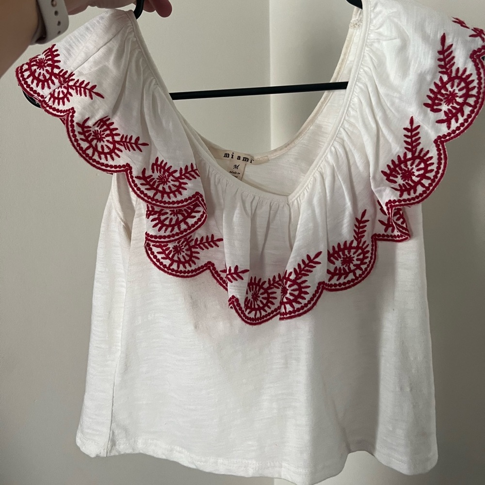 M crop top from Francesca’s